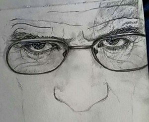 This is what I was working on a few months ago, Walter White (Bryan Cranston) from Breaking Bad!